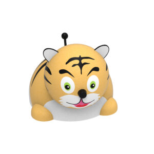Liten tiger - 3D lekeplassfigur i gummi