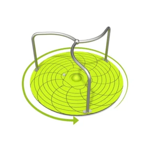 Snurrekarusell til lekeplass