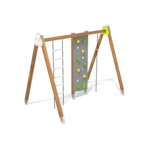 Klatrestativ ECO med vegg og stige